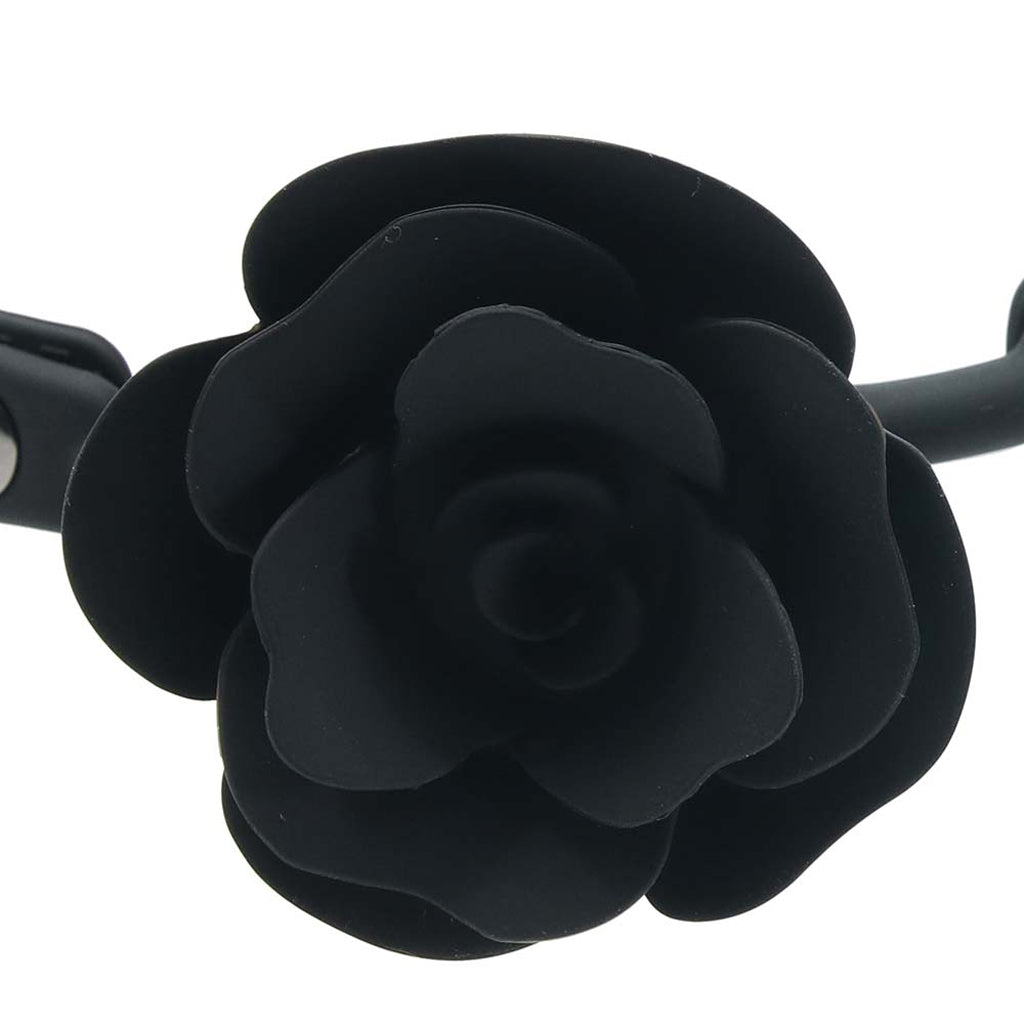 Forbidden Removable Rose Gag - Tophatter's Adult Sex Toys Online Bondage and Fetish > Ball Gags & Mouth Restraints - Tophatter Daily Deals