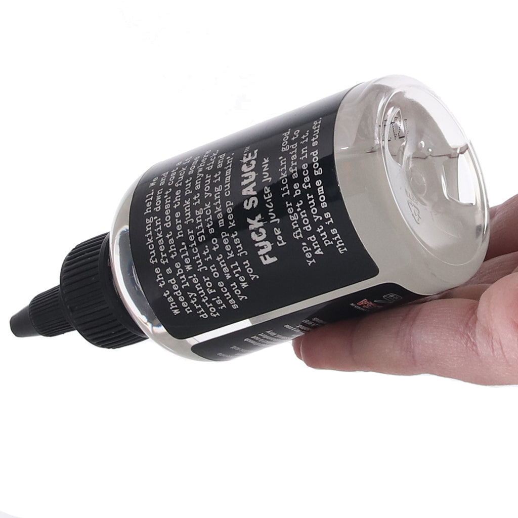 F**k Sauce Splatter Matters Unscented Hybrid Lube in 4oz Lubes and Lotions > Hybrid Lubricants - Tophatter Daily Deals