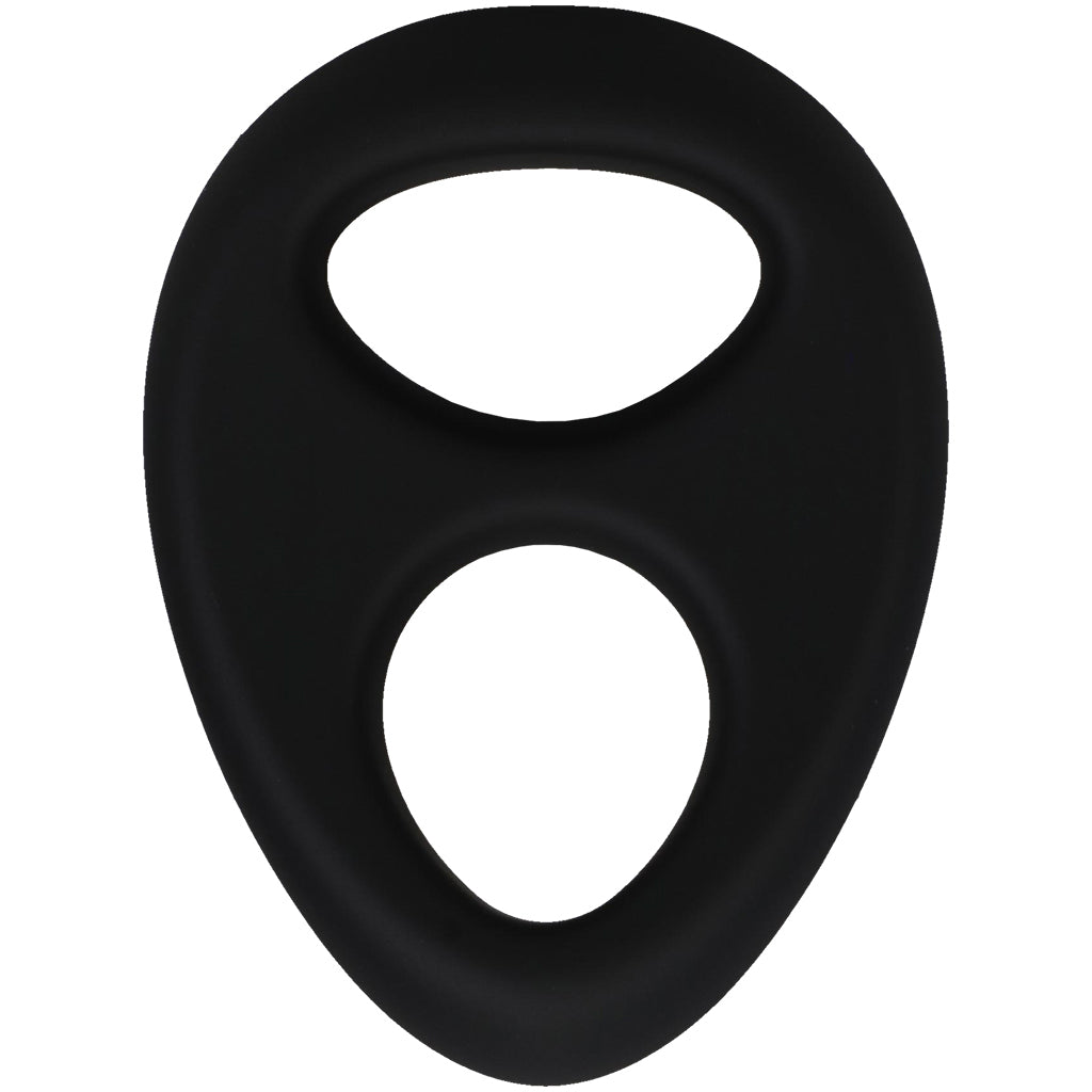 Rock Solid The Code C-Ring and Bandana Set in Black Cock Rings - Tophatter Daily Deals