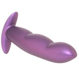 Ouch! Smooth Silicone Finger Butt Plug in Metallic Purple Anal Sex Toys > Butt Plugs - Tophatter Daily Deals