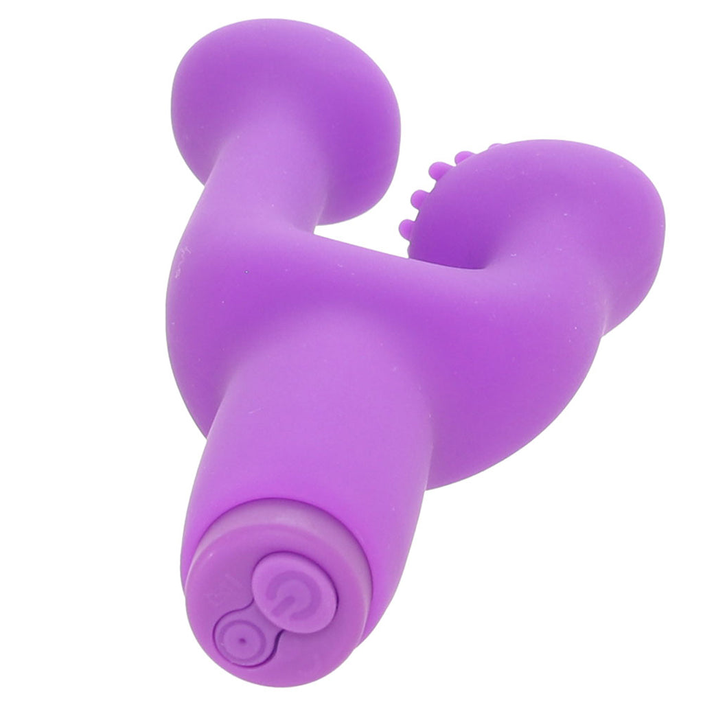 Inya Finger Fun Rechargeable Vibe in Purple Vibrators > Rabbit Vibrators - Tophatter Daily Deals