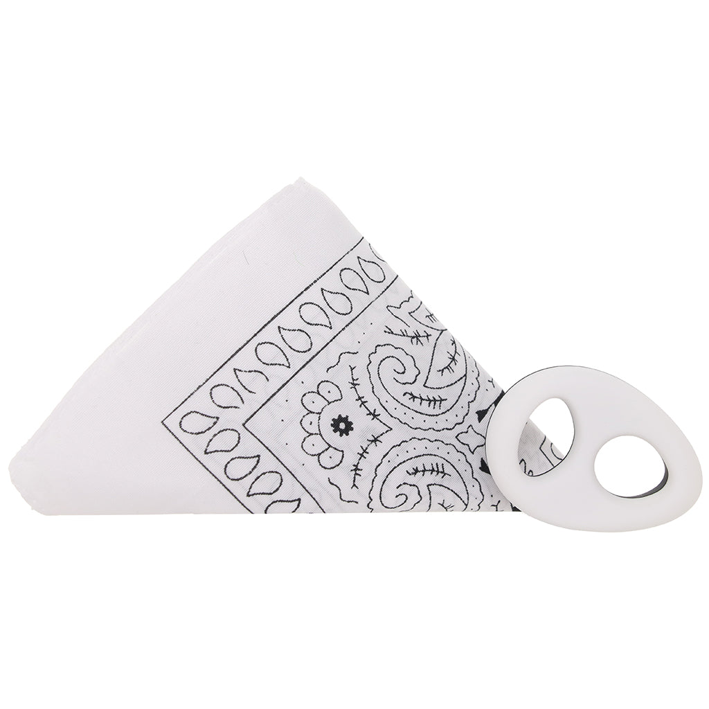 Rock Solid The Code C-Ring and Bandana Set in White Cock Rings - Tophatter Daily Deals