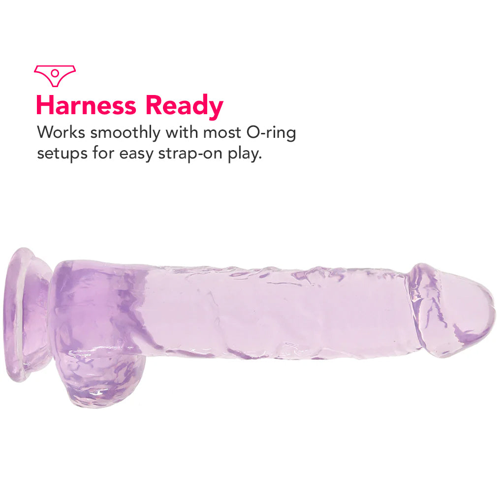 Naturally Yours 6 Inch Crystalline Dildo in Amethyst Dildo Sex Toys > Realistic Dildos - Tophatter Daily Deals