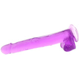 Size Queen 12 Inch Jelly Dildo in Purple Dildo Sex Toys > Realistic Dildos - Tophatter Daily Deals