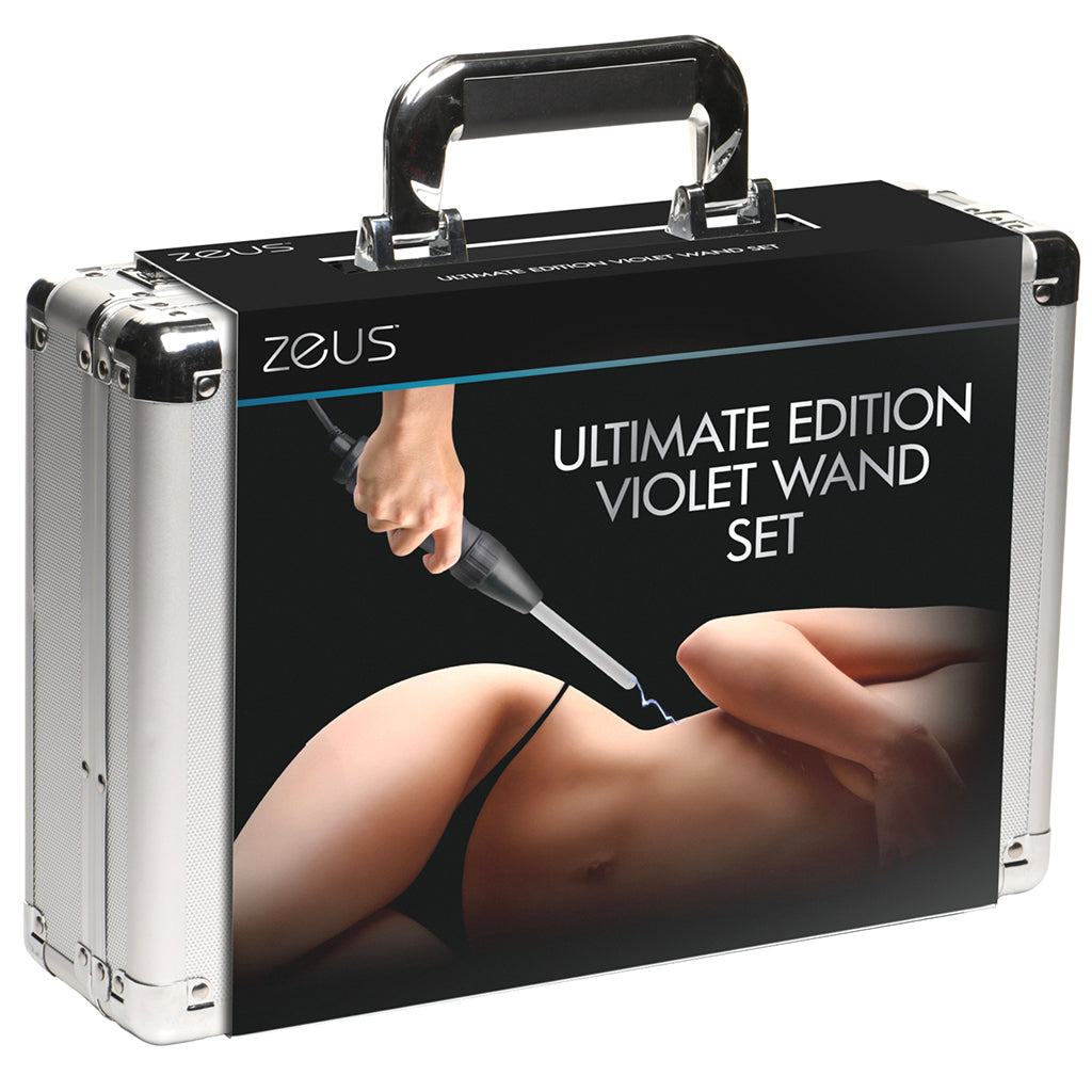 Zeus Ultimate Edition Violet Wand Set Bondage and Fetish > Electro Stim - Tophatter Daily Deals