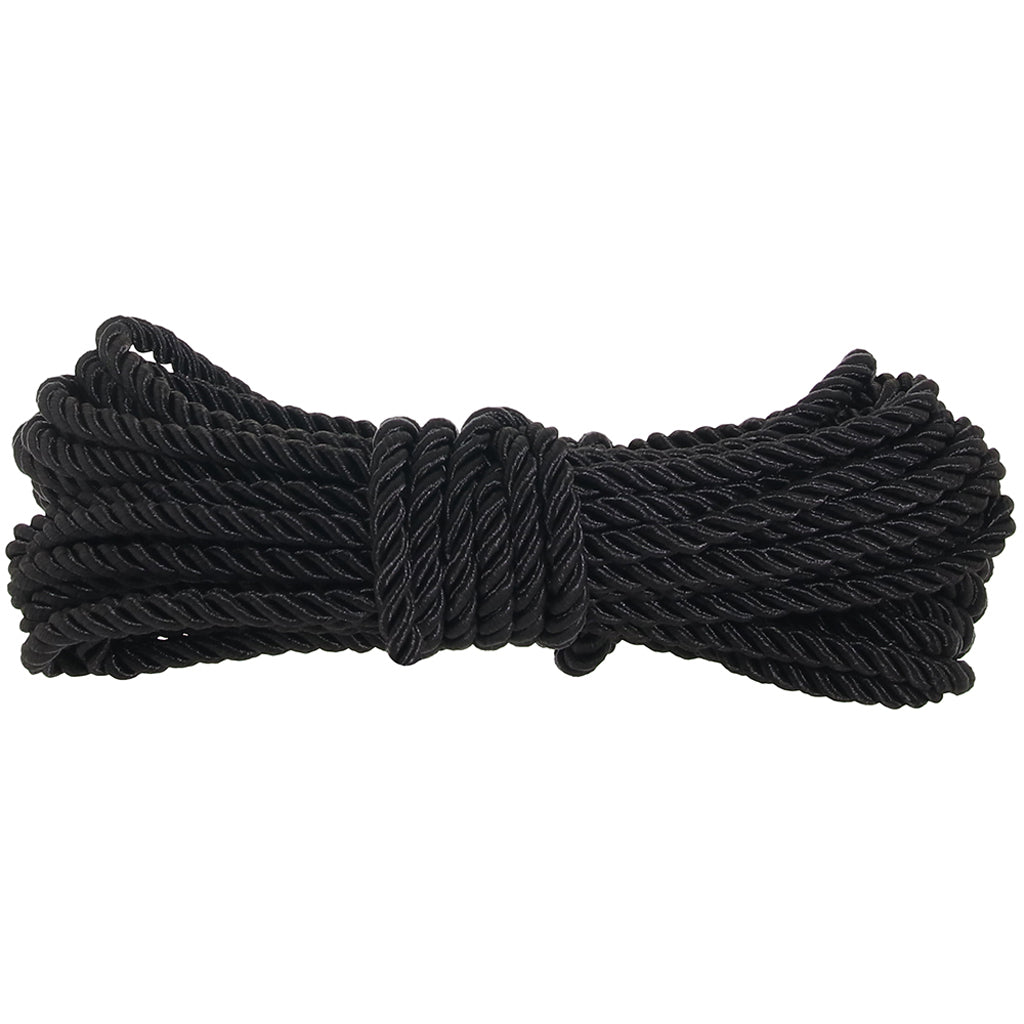 Ouch! 32.8'/10m Bondage Rope in Black Bondage and Fetish > Restraints - Tophatter Daily Deals