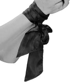 Black & White Satin Bondage Tie Bondage and Fetish > Tools & Accessories - Tophatter Daily Deals