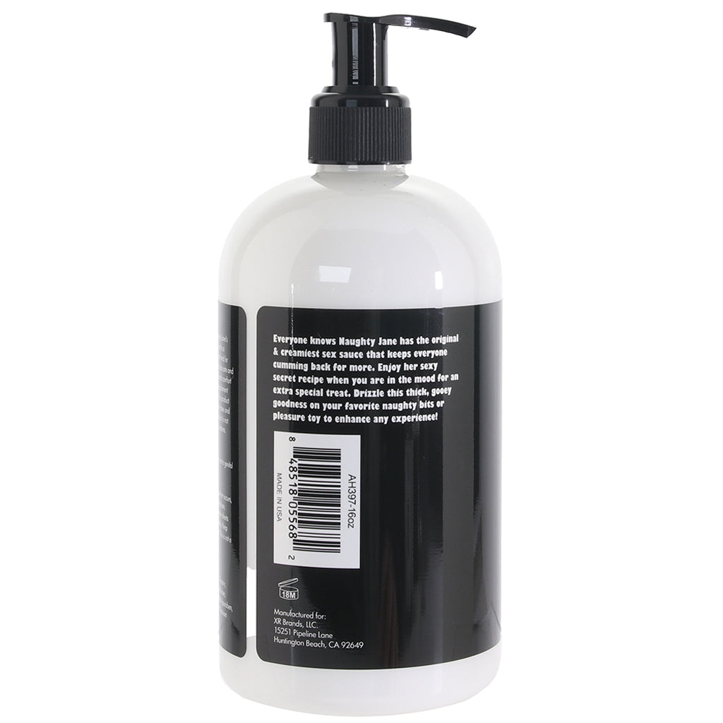 Naughty Jane's Sex Sauce Extra Creamy Lubricant in 16oz/488 Lubes and Lotions > Water Based Sex Lubes - Tophatter Daily Deals