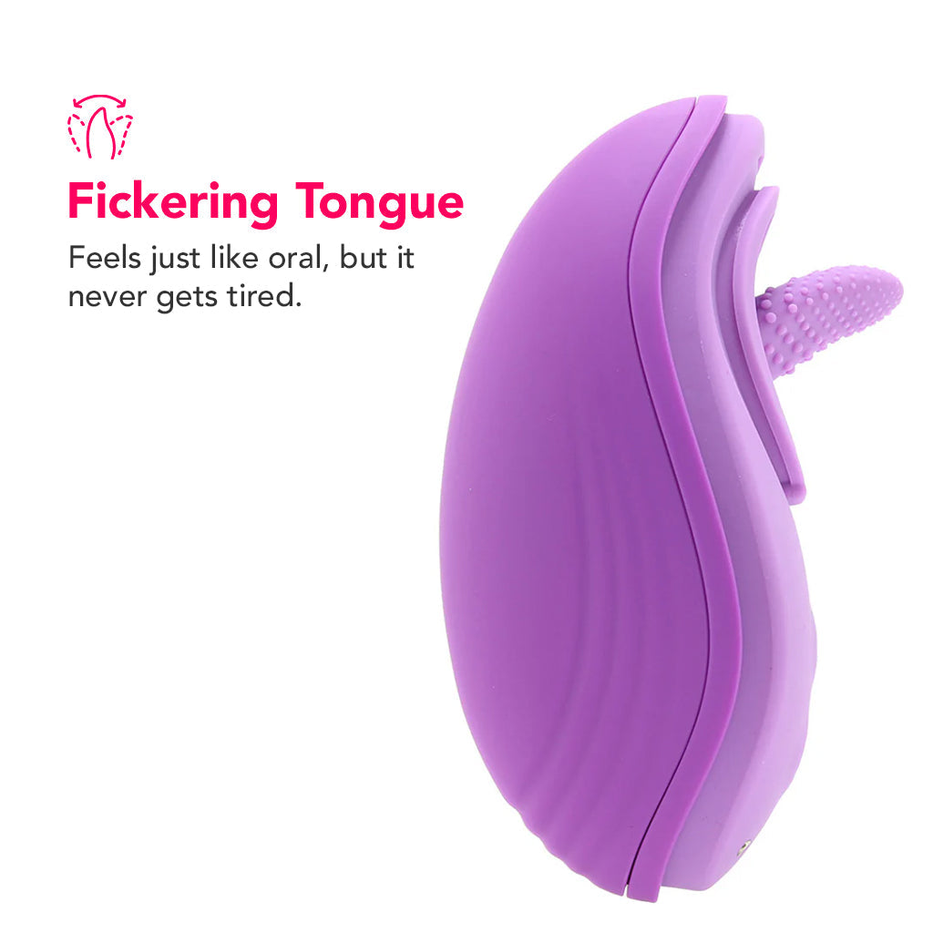 Fantasy For Her Silicone Fun Tongue Vibe Vibrators > Clitoral Stimulators - Tophatter Daily Deals