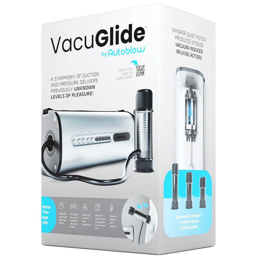 Autoblow VacuGlide Blowjob Machine Male Masturbators > Auto Strokers - Tophatter Daily Deals