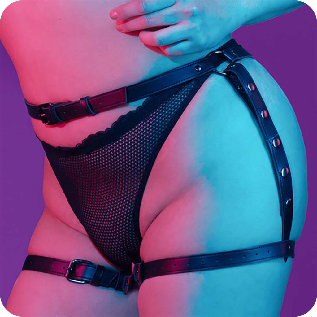 Euphoria Riding Thigh Harness XL Bondage and Fetish > Men's Bondage Wear - Tophatter Daily Deals
