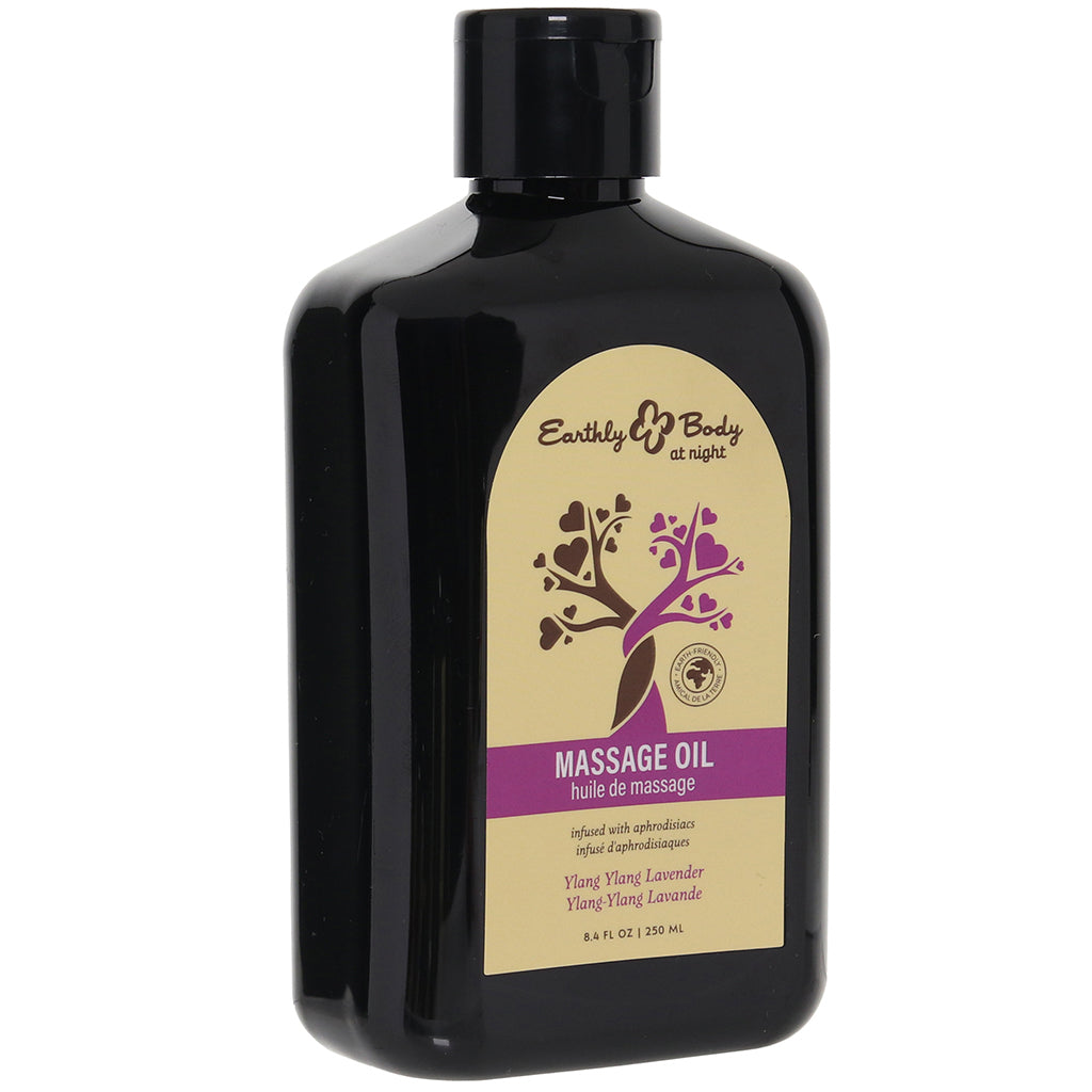 At Night Massage Oil 8.4oz/250ml in Ylang-Ylang Lavender Lubes and Lotions > Erotic Massage Oils - Tophatter Daily Deals