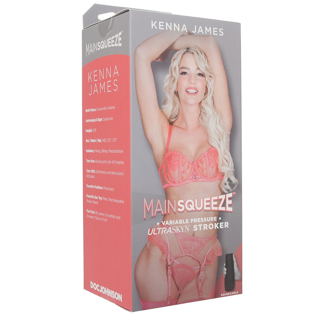 Main Squeeze Kenna James ULTRASKYN Stroker Male Masturbators > Pocket Strokers - Tophatter Daily Deals