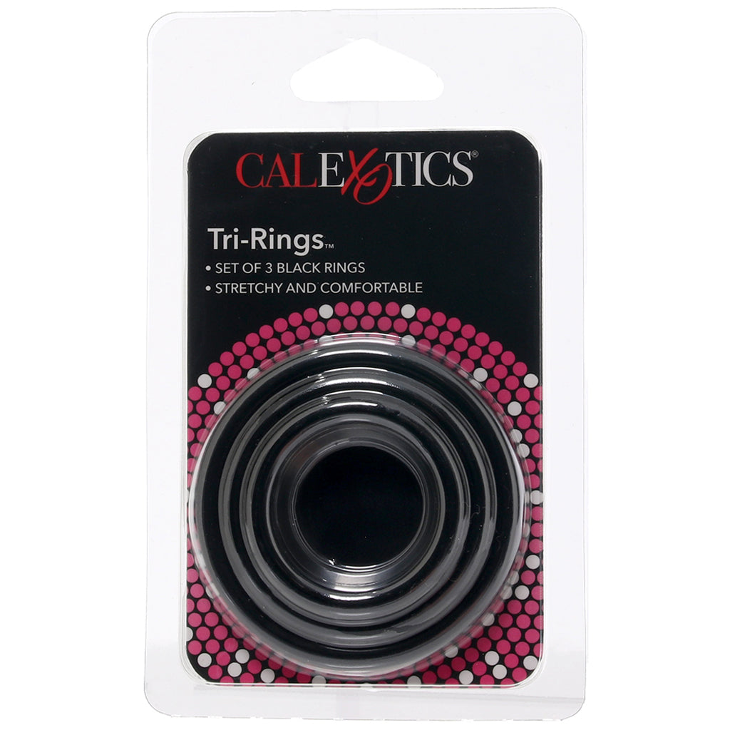 Tri-Rings Cock Ring Set - Tophatter's Adult Products Cock Rings - Tophatter Daily Deals