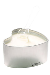 3-in-1 Edible Heart Candle 4oz/113g in Pineapple Sensual Love > Massage - Tophatter Daily Deals