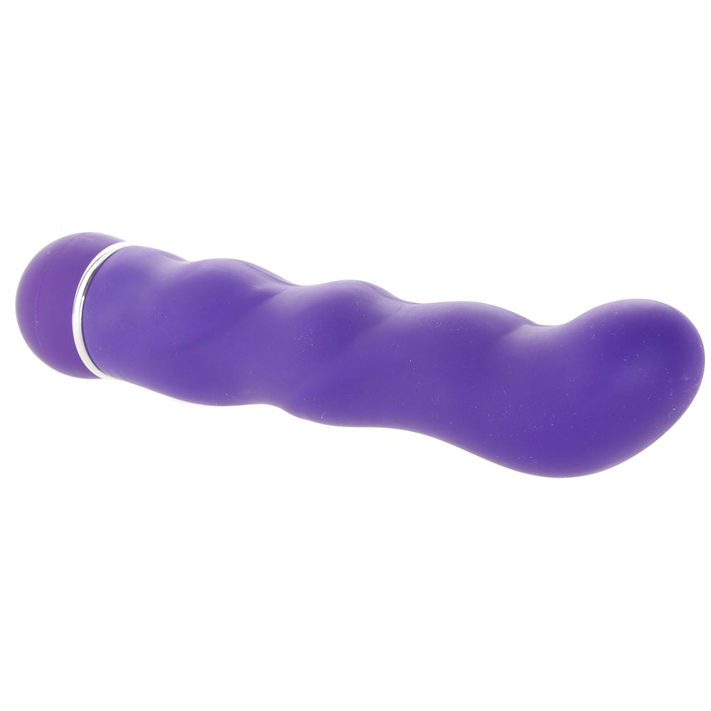 Posh Silicone Ripple Vibe in Purple Vibrators > G-Spot Vibrators - Tophatter Daily Deals