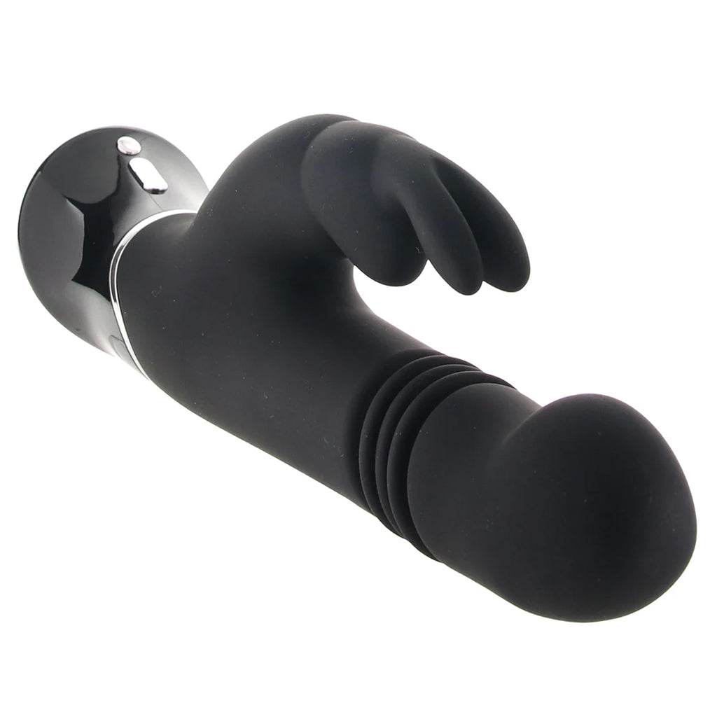 Greedy Girl Thrusting G-Spot Rabbit Vibrator Vibrators > Rabbit Vibrators - Tophatter Daily Deals