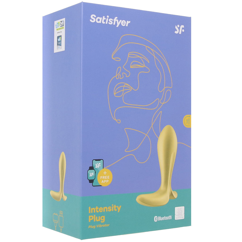 Satisfyer Intensity Plug Vibe in Gold Anal Sex Toys > Butt Plugs - Tophatter Daily Deals