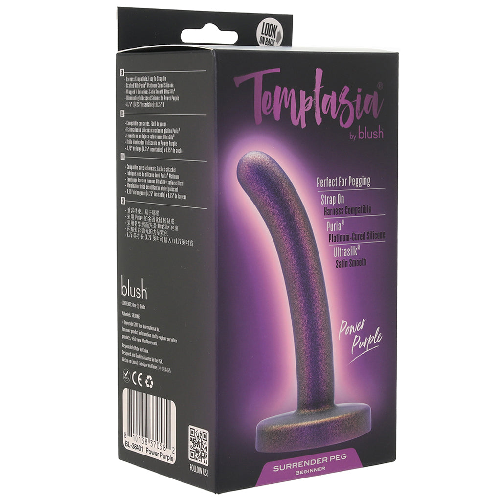 Temptasia Surrender Beginner Peg Dildo - Tophatter's Adult Sex Toys Online Dildo Sex Toys > Pegging Dildos - Tophatter Daily Deals