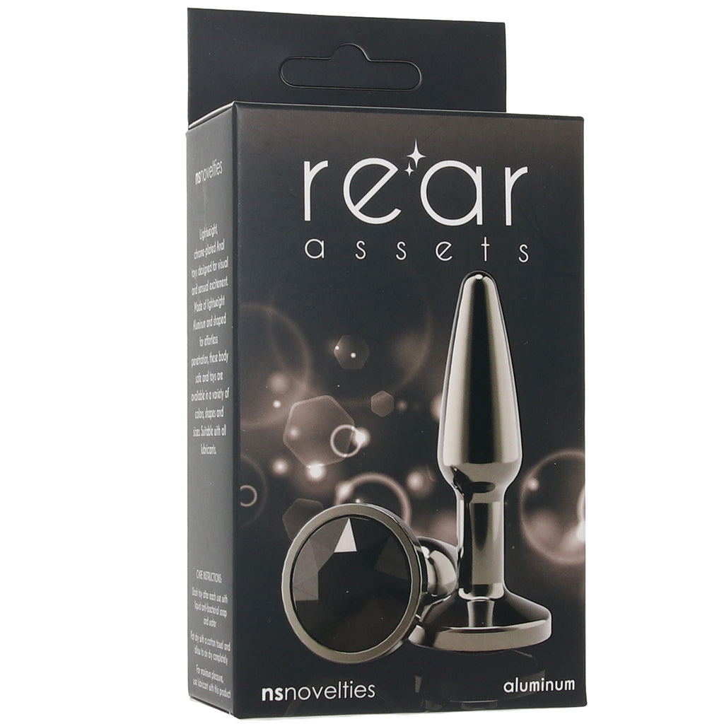 Rear Assets Small Tapered Butt Plug in Gunmetal Anal Sex Toys > Butt Plugs - Tophatter Daily Deals