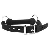 Black & White Silicone Bit Gag Bondage and Fetish > Ball Gags & Mouth Restraints - Tophatter Daily Deals