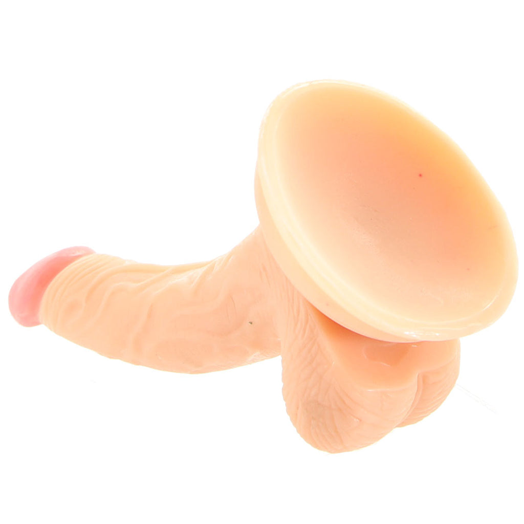 Real Skin Mini Whoppers 5 Inch Curved Dildo - Tophatter's Adult Products Dildo Sex Toys > Realistic Dildos - Tophatter Daily Deals