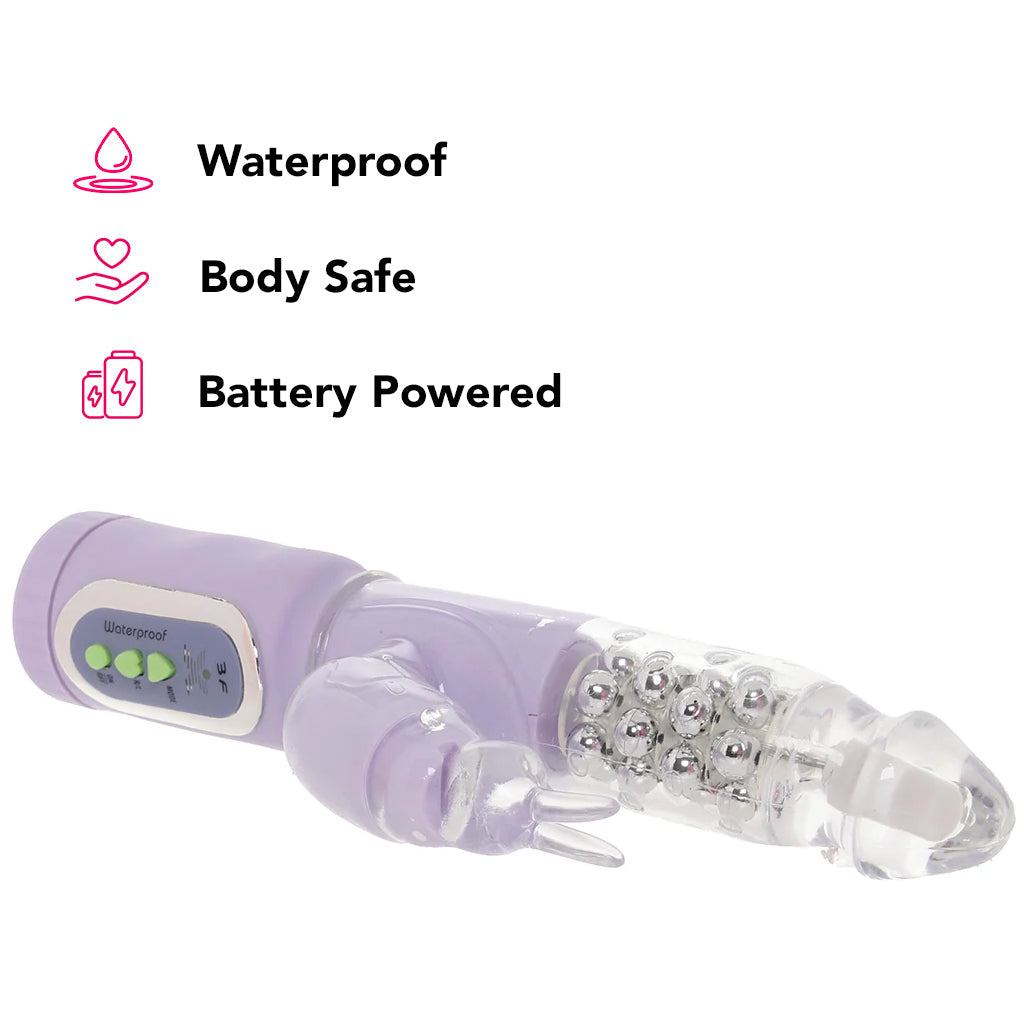 First Time Jack Rabbit Vibe in Purple Vibrators > Rabbit Vibrators - Tophatter Daily Deals