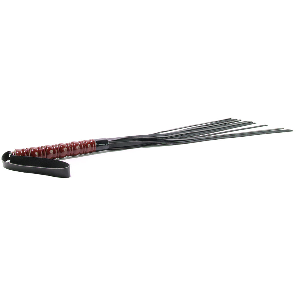 Sex & Mischief Mahogany Flogger Bondage and Fetish > Whips and Crops - Tophatter Daily Deals