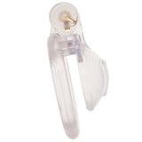 Blueline Acrylic See Thru Mini Cock Micro Chastity Cage Bondage and Fetish > Cock and Ball Devices - Tophatter Daily Deals