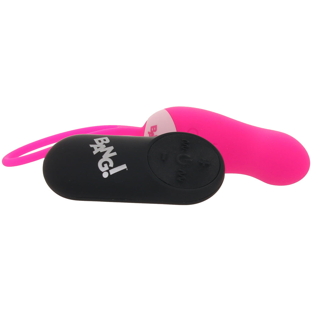 Bang! Silicone Mini Vibe with Remote in Pink Vibrators > Bullet and Egg Vibrators - Tophatter Daily Deals
