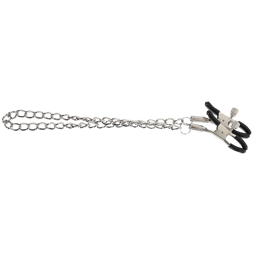 Sex & Mischief Chained Nipple Clamps Bondage and Fetish > Nipple Stimulators & Clamps - Tophatter Daily Deals