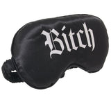 Ouch! Printed Satin Bitch Blindfold Bondage and Fetish > Pleasure Masks and Dress Up Play - Tophatter Daily Deals