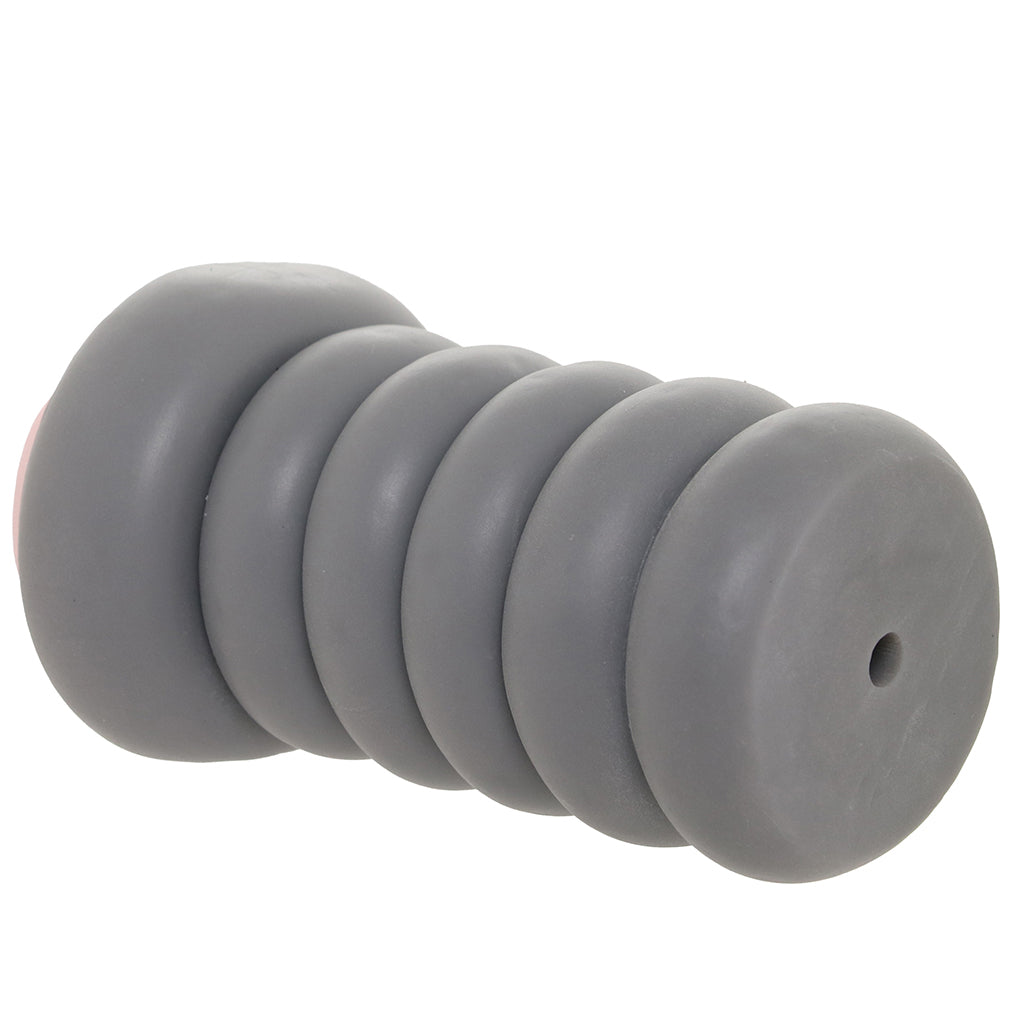 Ribbed Gripper Tight Pussy Stroker in Brown Male Masturbators > Pocket Strokers - Tophatter Daily Deals