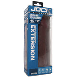 Jock 1.5 Inch Silicone Penis Extension in Dark - Tophatter's Adult Sex Toys Online Male Enhancement > Extenders and Sleeves - Tophatter Daily Deals
