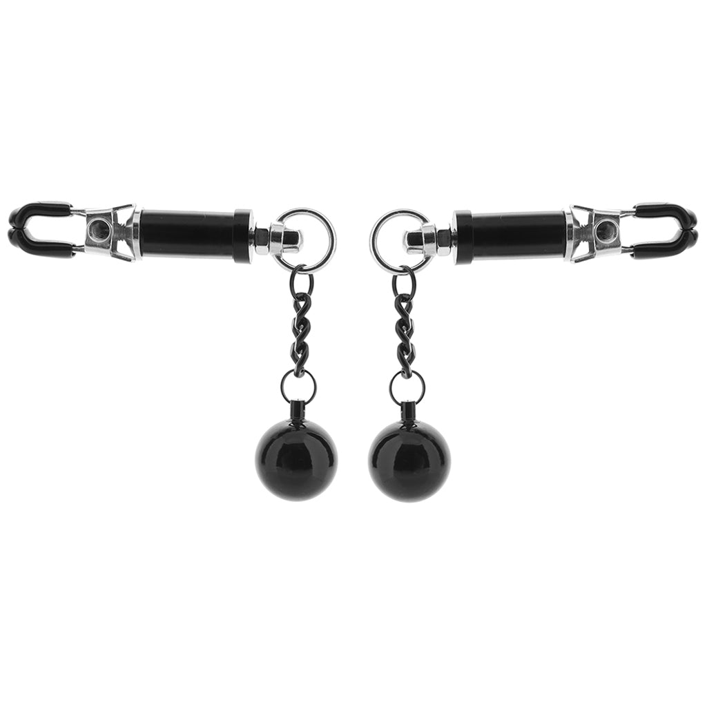 Nipple Grips Weighted Twist Nipple Clamps Bondage and Fetish > Nipple Stimulators & Clamps - Tophatter Daily Deals