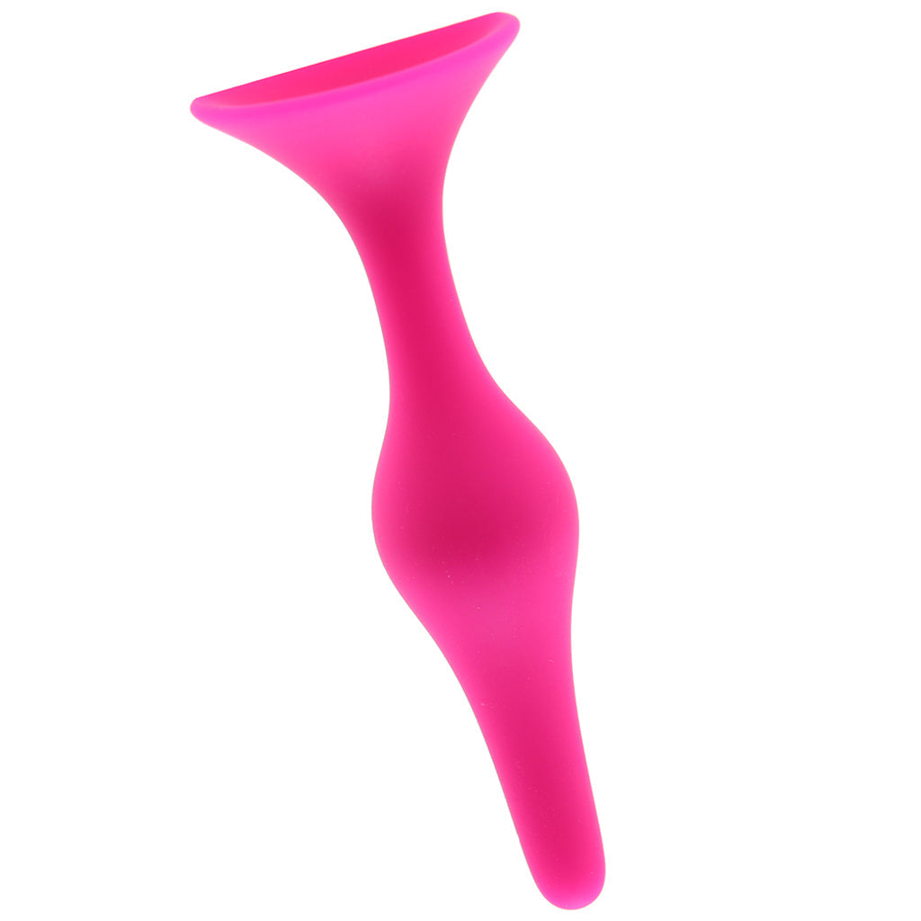Luxe Beginner Silicone Butt Plug Kit in Pink Anal Sex Toys > Butt Plugs - Tophatter Daily Deals