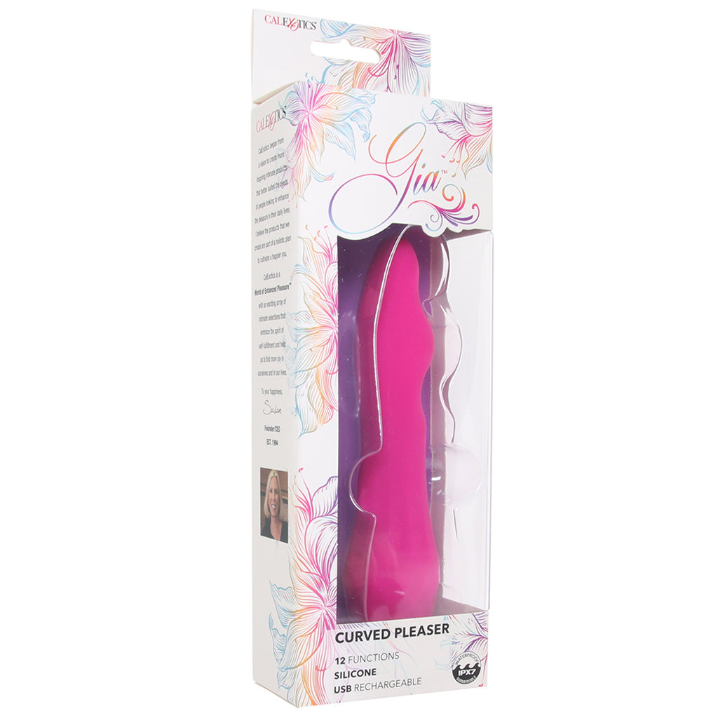 Gia Curved Pleaser Vibe Vibrators > G-Spot Vibrators - Tophatter Daily Deals
