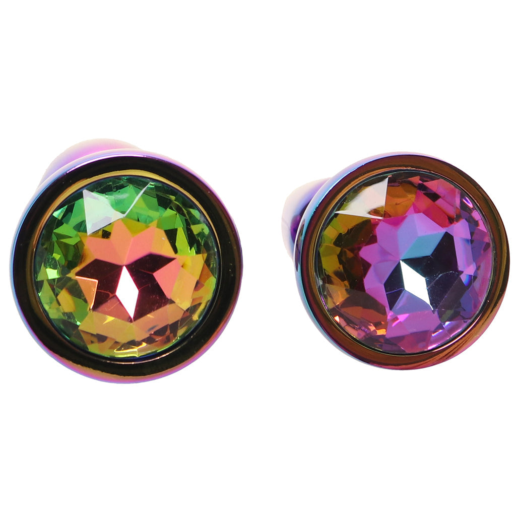 Rear Assets 2 Piece Butt Plug Kit in Multicolour Anal Sex Toys > Butt Plugs - Tophatter Daily Deals