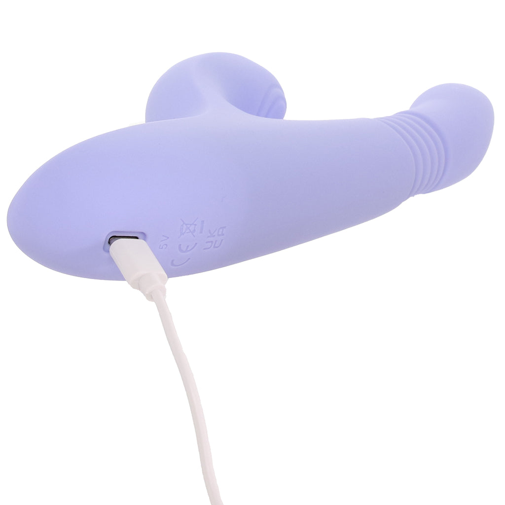 Pep Talk Thrusting Rabbit Vibe Vibrators > Rabbit Vibrators - Tophatter Daily Deals