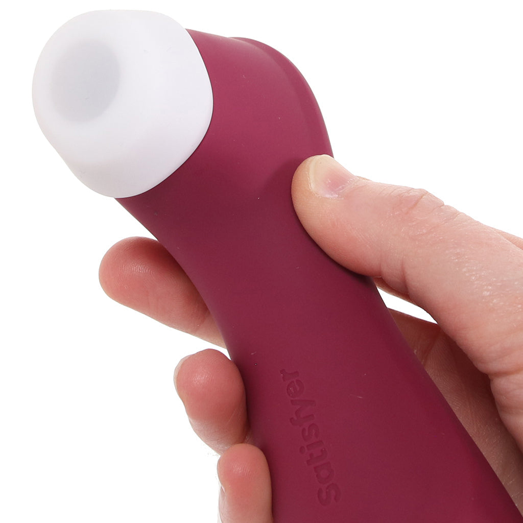 Satisfyer Pro 2 Gen 3 Double Air Pulse Vibe in Wine Vibrators > Clitoral Stimulators - Tophatter Daily Deals