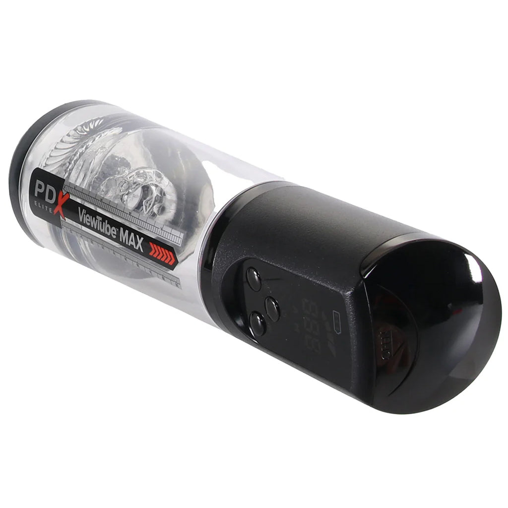 PDX Elite ViewTube Max View Suction Stroker Male Masturbators > Auto Strokers - Tophatter Daily Deals