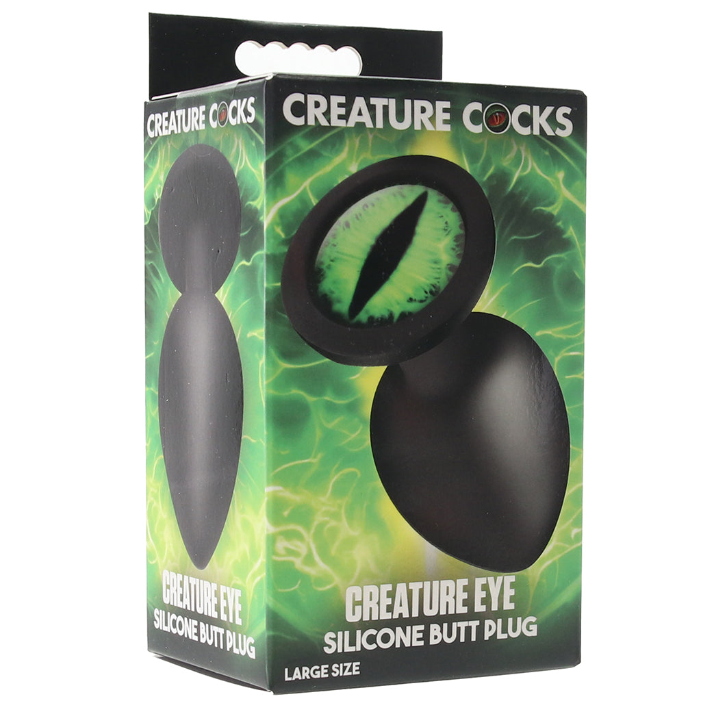 Creature Cocks Creature Eye Silicone Butt Plug in Large - Tophatter's Adult Sex Toys Online Anal Sex Toys > Butt Plugs - Tophatter Daily Deals