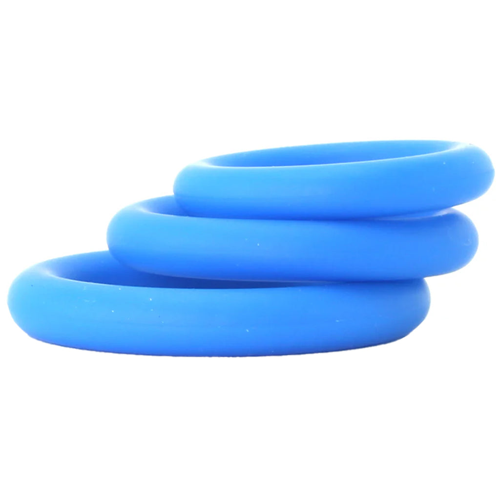 Ram Silicone Cock Rings #1 in Blue Cock Rings - Tophatter Daily Deals