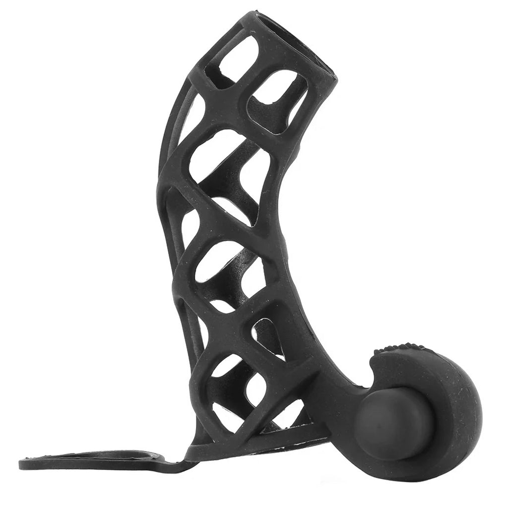 Extreme Silicone Power Cage in Black Bondage and Fetish > Cock and Ball Devices - Tophatter Daily Deals