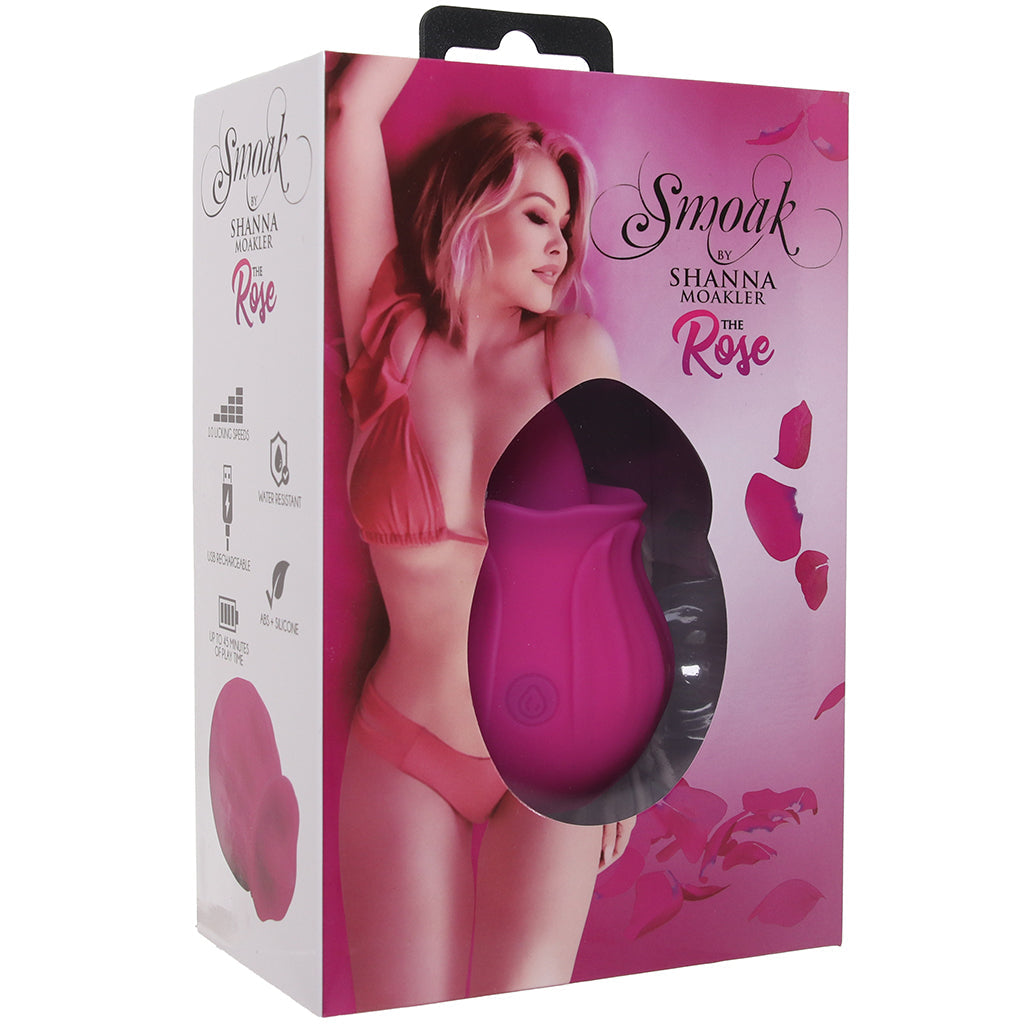 Shanna Moakler The Licking Rose Vibe Vibrators > Clitoral Stimulators - Tophatter Daily Deals