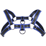 Master Series Bulldog Harness in Blue - Tophatter's Adult Sex Toys Online Bondage and Fetish > Restraints - Tophatter Daily Deals