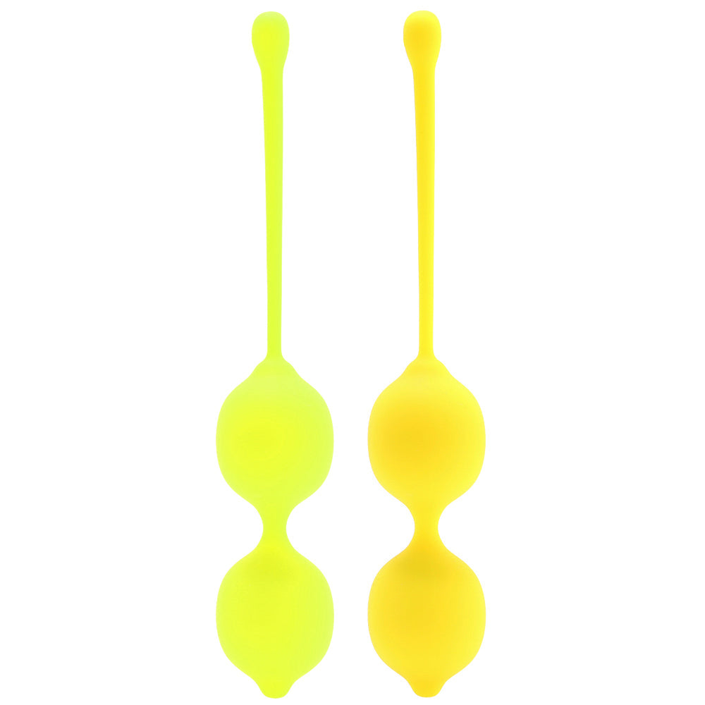 Lemon Squeeze.Relax.Repeat Kegel Dual Training Set Kegel, Ben Wa and Pelvic Health Tools - Tophatter Daily Deals