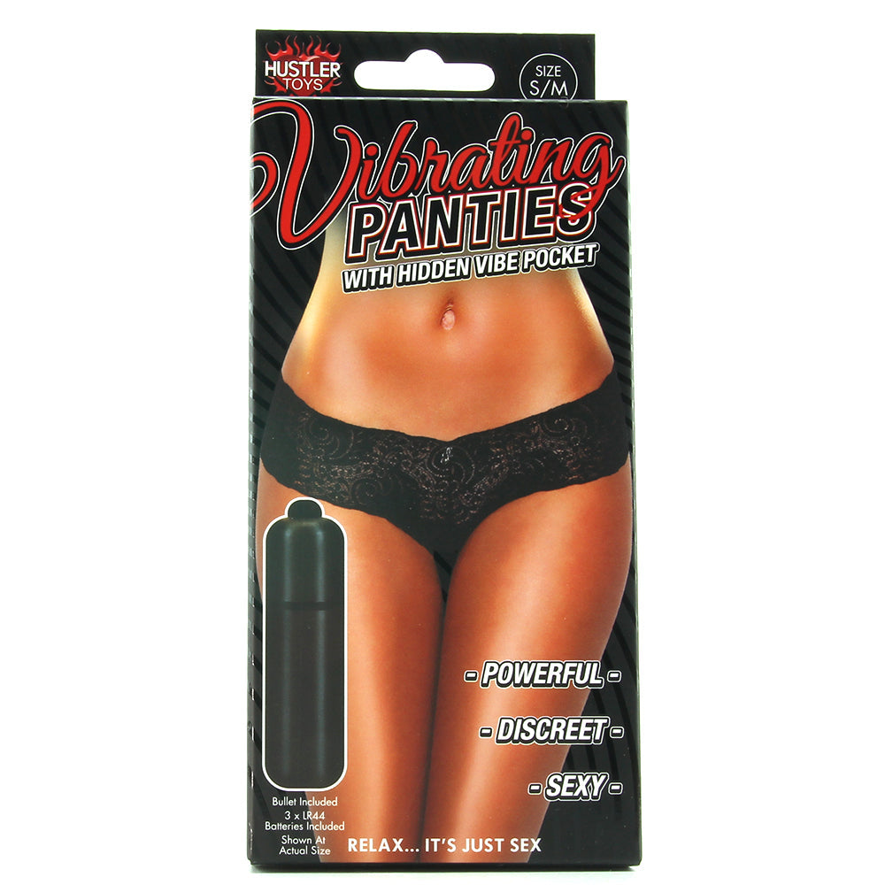 Vibrating Panties with Hidden Vibe Pocket /L Vibrators > Wearable & Panty Vibrators - Tophatter Daily Deals