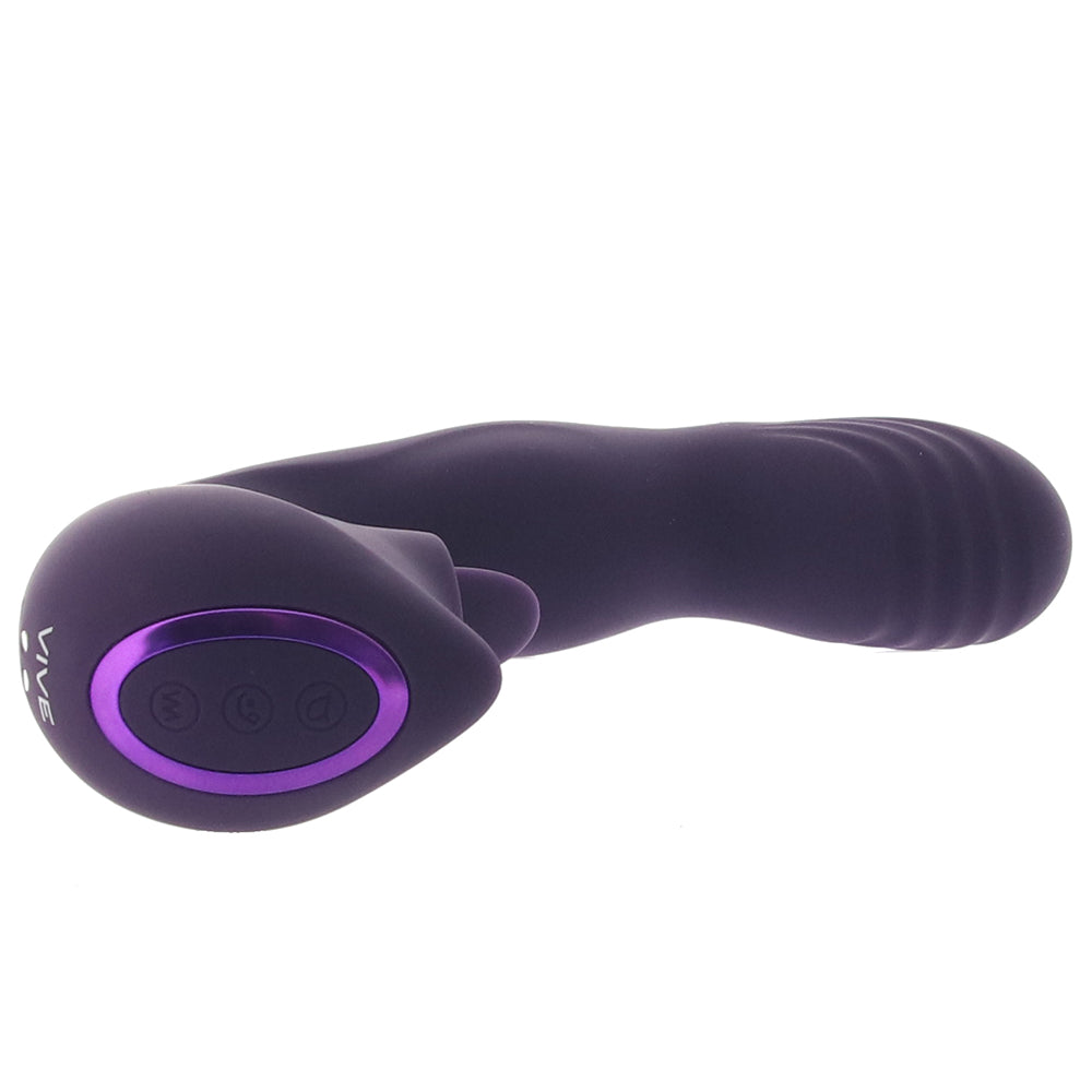 Vive Yumi Triple Action Flickering G-Spot Vibe Vibrators > G-Spot Vibrators - Tophatter Daily Deals