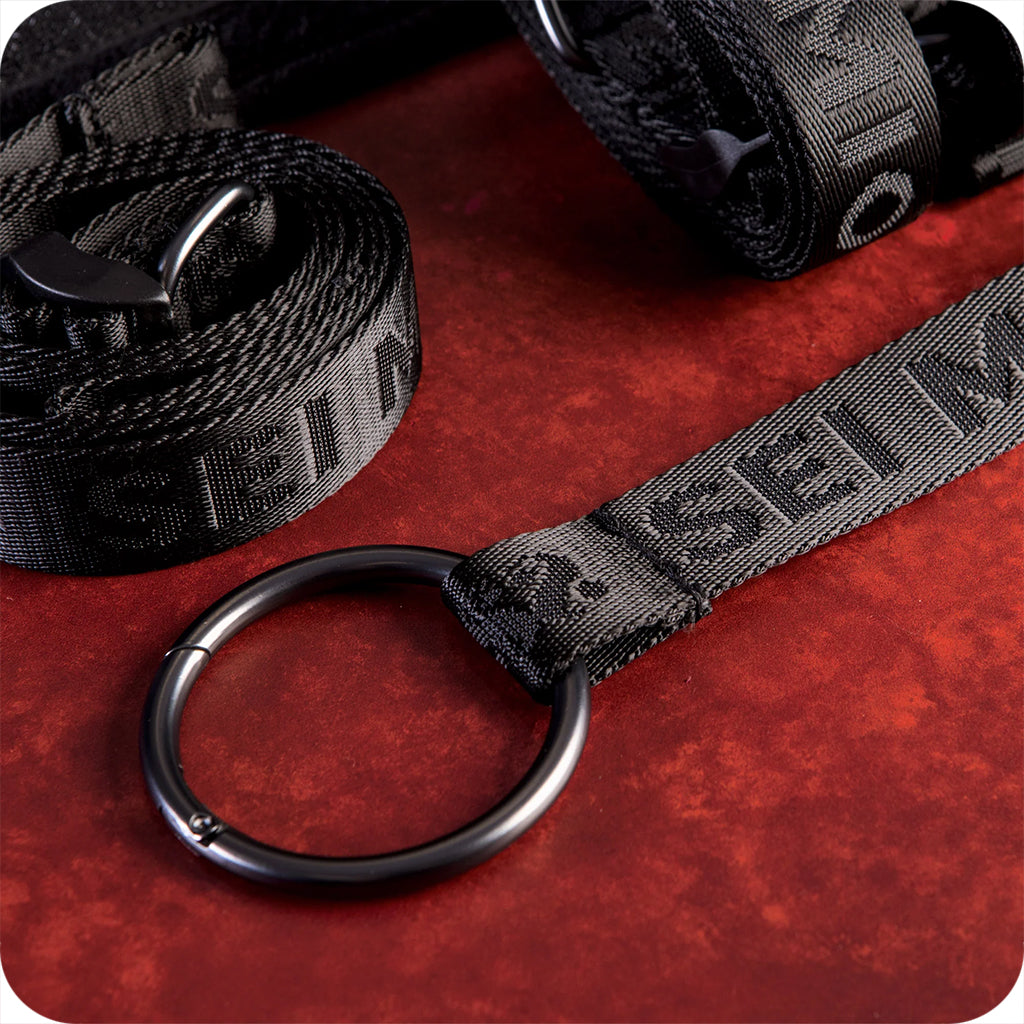 Sei Mio The Bed-Spreader Under Mattress Restraint Set Bondage and Fetish > Restraints - Tophatter Daily Deals